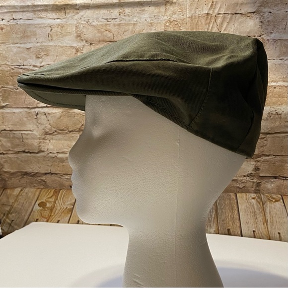 Men’s Classic News Boy Flat Hat -Army Green - Picture 10 of 13